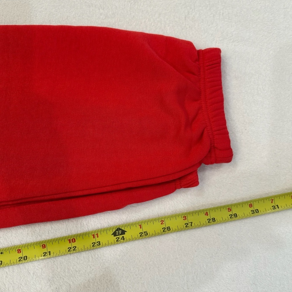 Disney Parks Red Minnie Mouse Track Jogger Sweat Pants - Picture 6 of 7